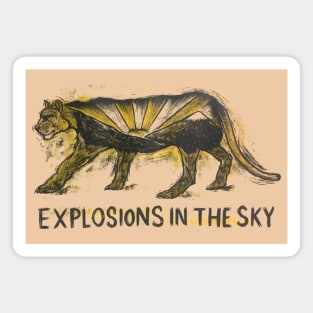 Tiger Explossions Magnet